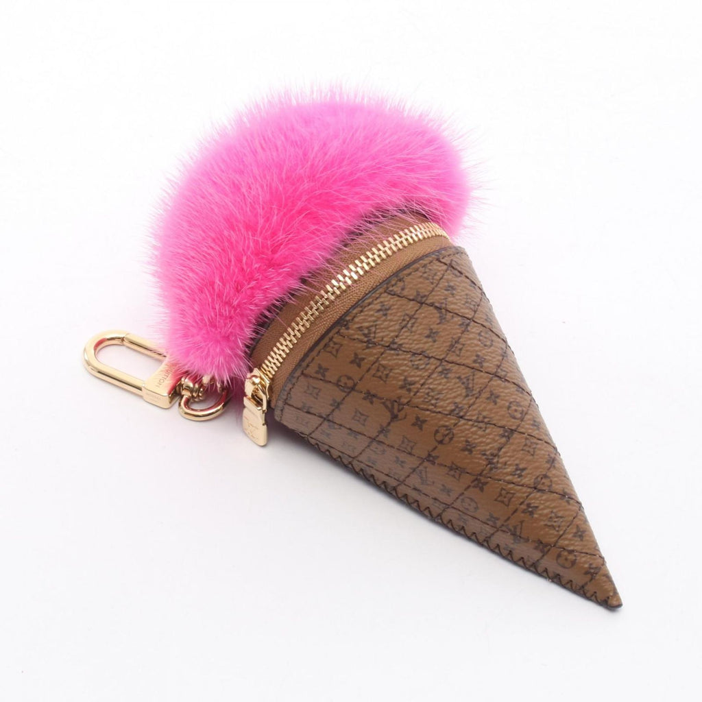 Louis Vuitton Charm LV Ice Cream Monogram Reverse Rose — view 2