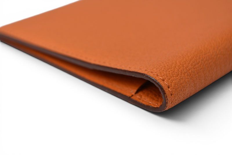 Hermes Agenda Notebook Cover Diary Chevre Orange — view 7
