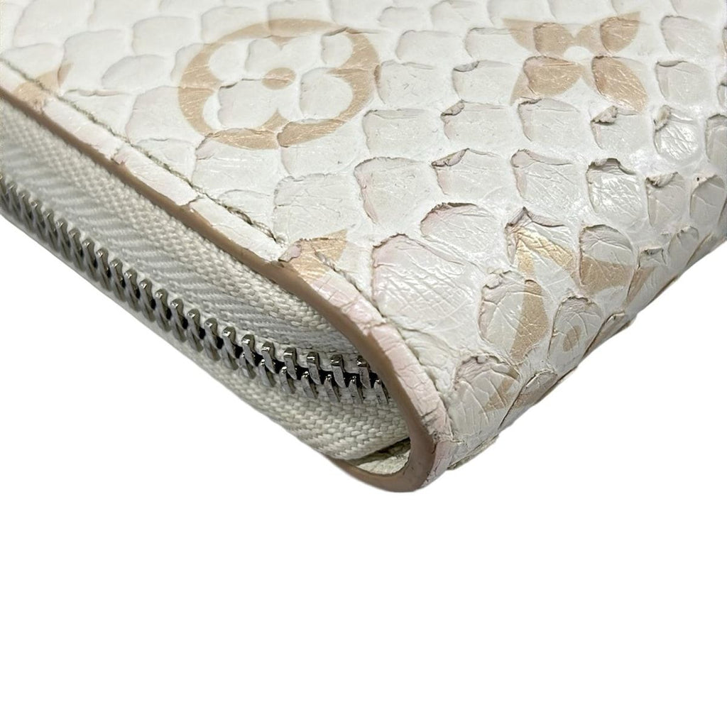 Louis Vuitton Wallet Exotic Cles the Zippy Latte — view 6