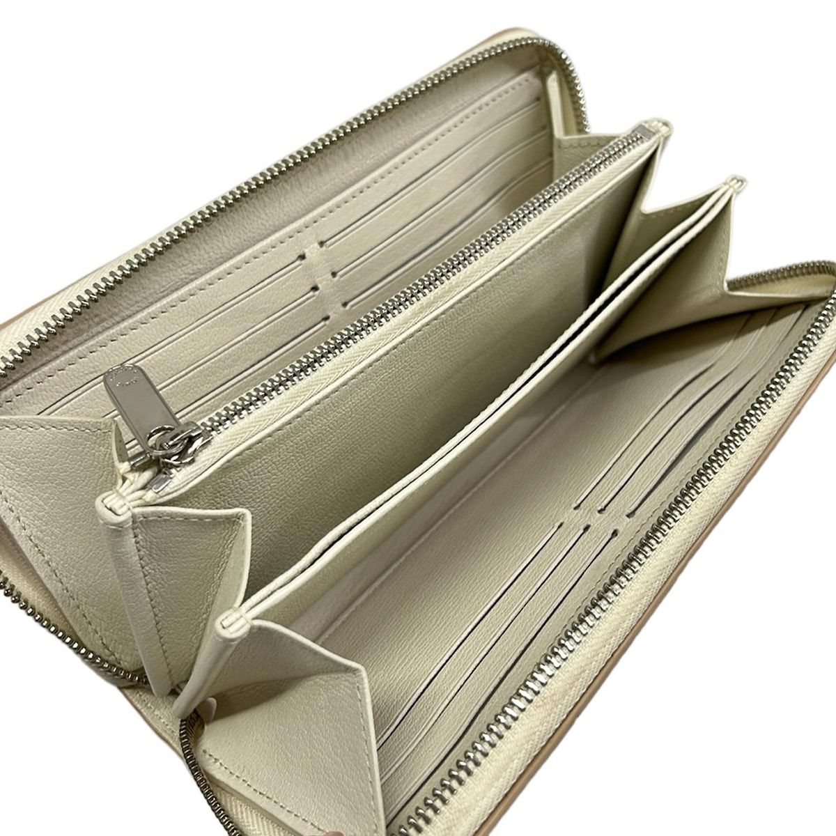 Louis Vuitton Wallet Exotic Cles the Zippy Latte — view 3