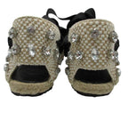 Loewe Sandals Espadrilles Bijou Ribbon Shoes Black — view 3