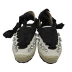 Loewe Sandals Espadrilles Bijou Ribbon Shoes Black — view 2