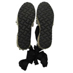 Loewe Sandals Espadrilles Bijou Ribbon Shoes Black — view 6