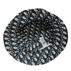 Dior Teddy D Oblique Reversible Bucket Hat Navy — view 6