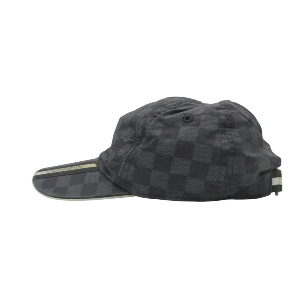 Louis Vuitton Cap Damier Crafitte Hat Logo Black — view 3