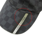 Louis Vuitton Cap Damier Crafitte Hat Logo Black — view 7