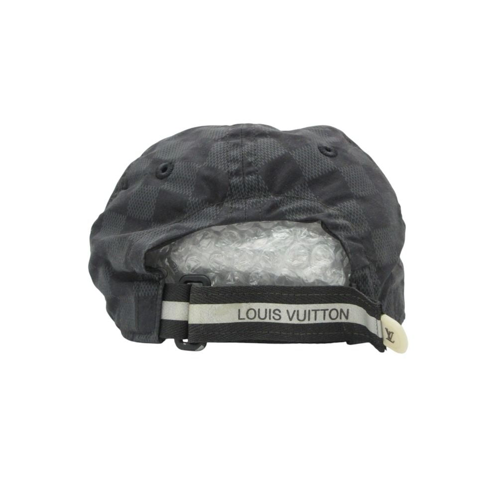 Louis Vuitton Cap Damier Crafitte Hat Logo Black — view 2