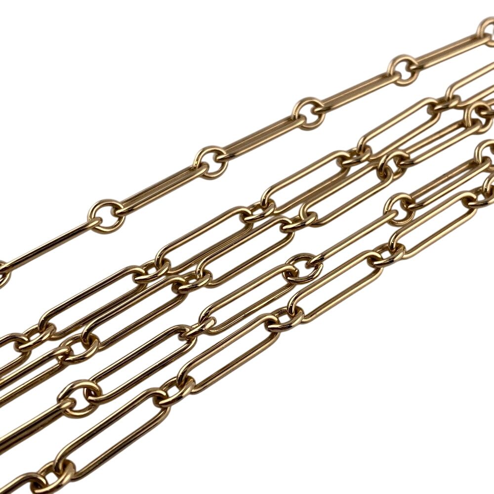 Hermes Cavalier Necklace Chain Brown — view 5