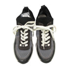 Chanel Sneakers CC Logo Mesh Knit Low Cut Enamel — view 5