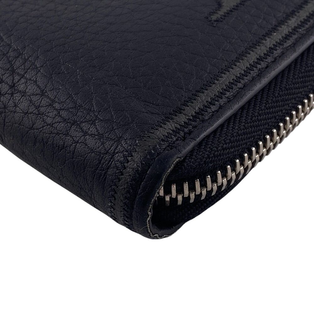 Louis Vuitton Wallet Zippy Vertical Card Holder Coin Purse Black — view 4