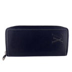 Louis Vuitton Wallet Zippy Vertical Card Holder Coin Purse Black