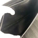Louis Vuitton Wallet Zippy Vertical Card Holder Coin Purse Black — view 7