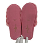 Louis Vuitton LV Suit Line Mules Slippers Monogram Shoes Pink — view 7