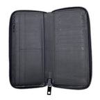 Louis Vuitton Wallet Zippy Vertical LV Aerogram Card Coin Purse Black — view 7
