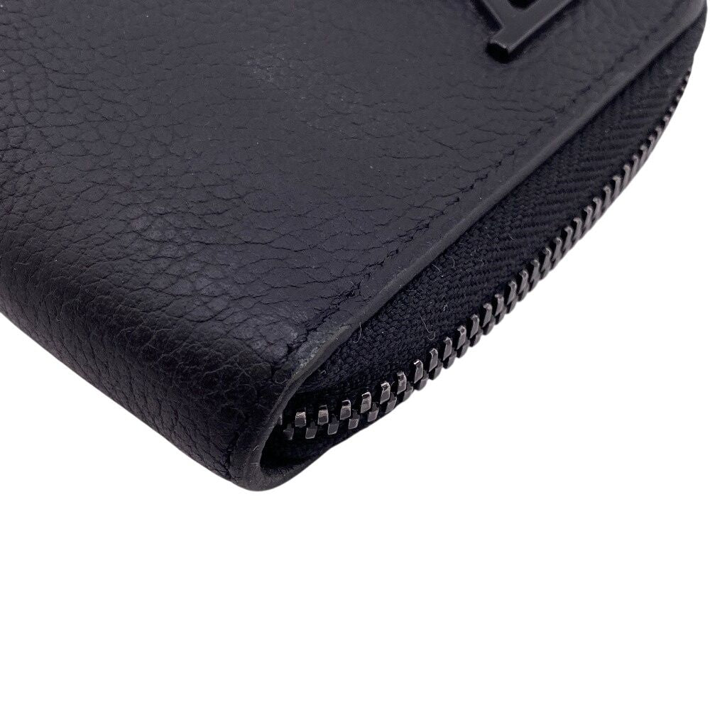Louis Vuitton Wallet Zippy Vertical LV Aerogram Card Coin Purse Black — view 6