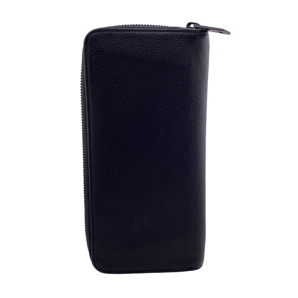 Louis Vuitton Wallet Zippy Vertical LV Aerogram Card Coin Purse Black — view 2