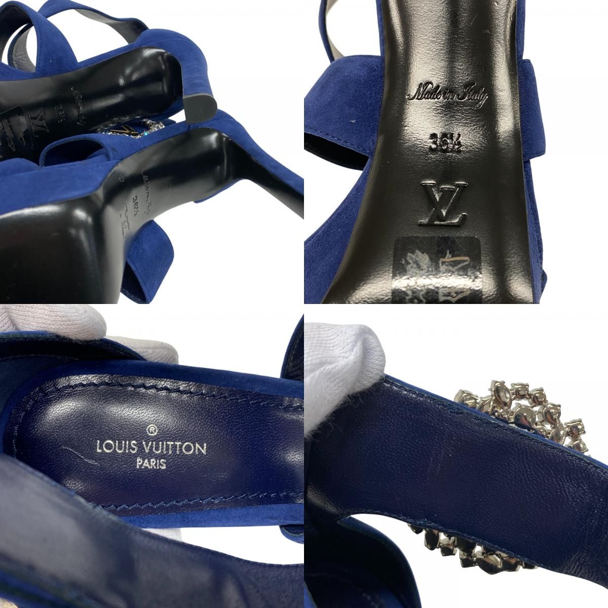Louis Vuitton Sandals Blue — view 8
