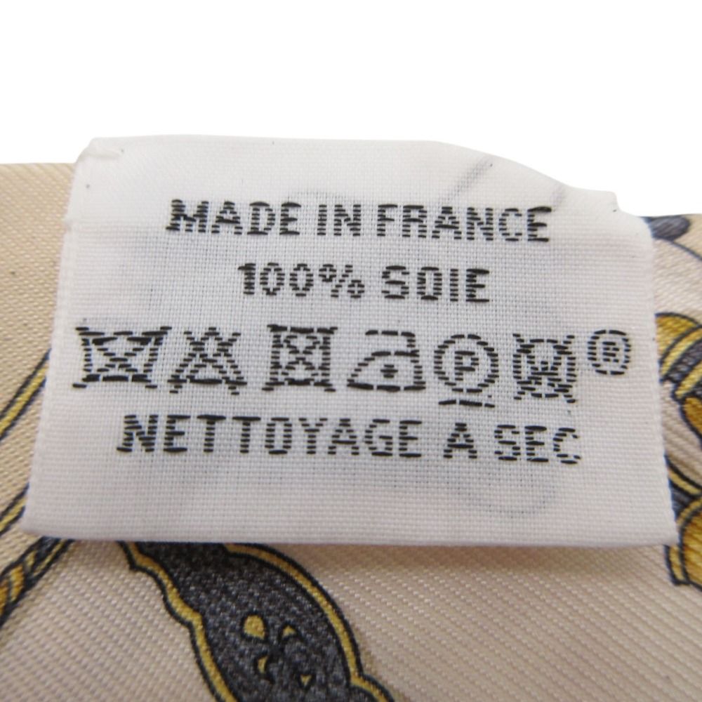 Hermes Scarf Twilly Grand Apara Beige Multicolor — view 6