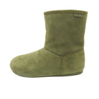 Loewe Boots Suede Short Lago Shoes Khaki Green