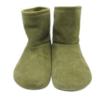 Loewe Boots Suede Short Lago Shoes Khaki Green — view 2