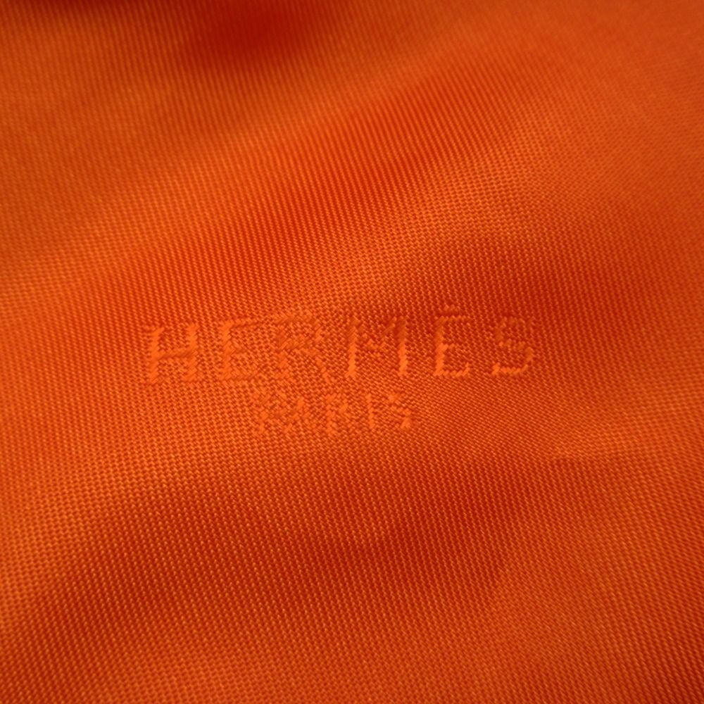 Hermes Hat Bucket Hat Safari Nylon Logo Embroidery Hat Motsch Chapeaux Vintage — view 7