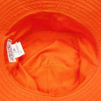 Hermes Hat Bucket Hat Safari Nylon Logo Embroidery Hat Motsch Chapeaux Vintage — view 4