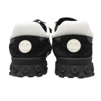 Chanel Sneakers CC Logo Hybrid Shoes Nylon Leather Black — view 5
