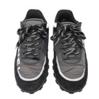 Chanel Sneakers CC Logo Hybrid Shoes Nylon Leather Black — view 4