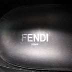 Fendi Sneakers Logo Low Cut Shoes Black — view 7
