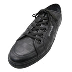 Louis Vuitton Sneakers Damier Infini Leather Shoes Low Cut Black