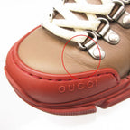 Gucci Boots Flash Trek High Top Sneakers Brown — view 8