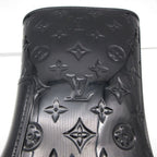 Louis Vuitton Boots Monogram Drops Line Rubber Rain Shoes Black — view 7