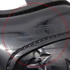 Louis Vuitton Boots Monogram Drops Line Rubber Rain Shoes Black — view 8