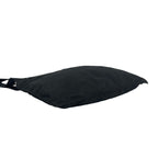 Prada Triangle Logo Plate Tessuto Nylon Shoulder Bag Cross Black — view 7