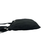 Prada Triangle Logo Plate Tessuto Nylon Shoulder Bag Cross Black — view 5