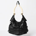 Saint Laurent Mombasa Shoulder Bag Tropez Black