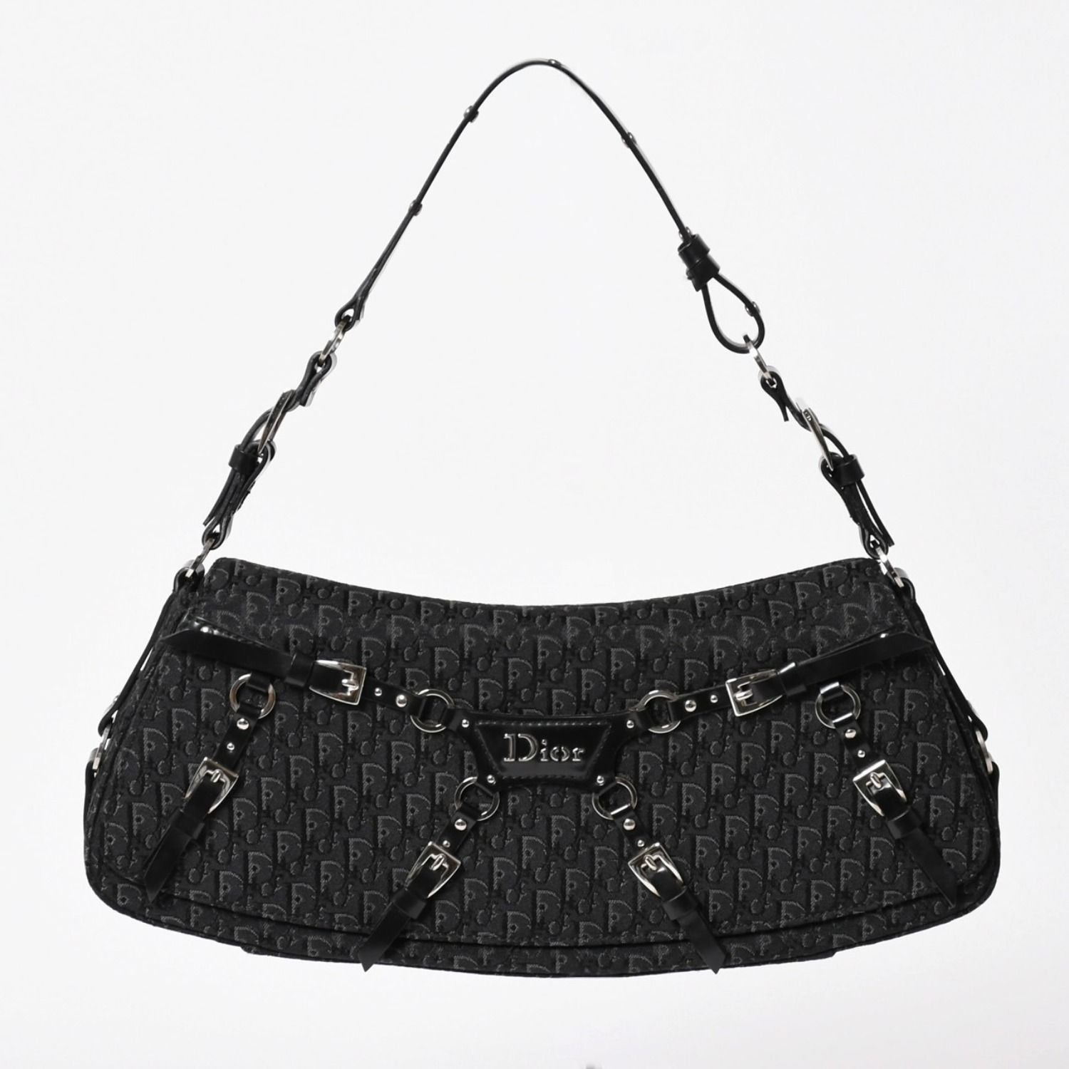Dior Bondage Bag Trotter Pattern Galliano