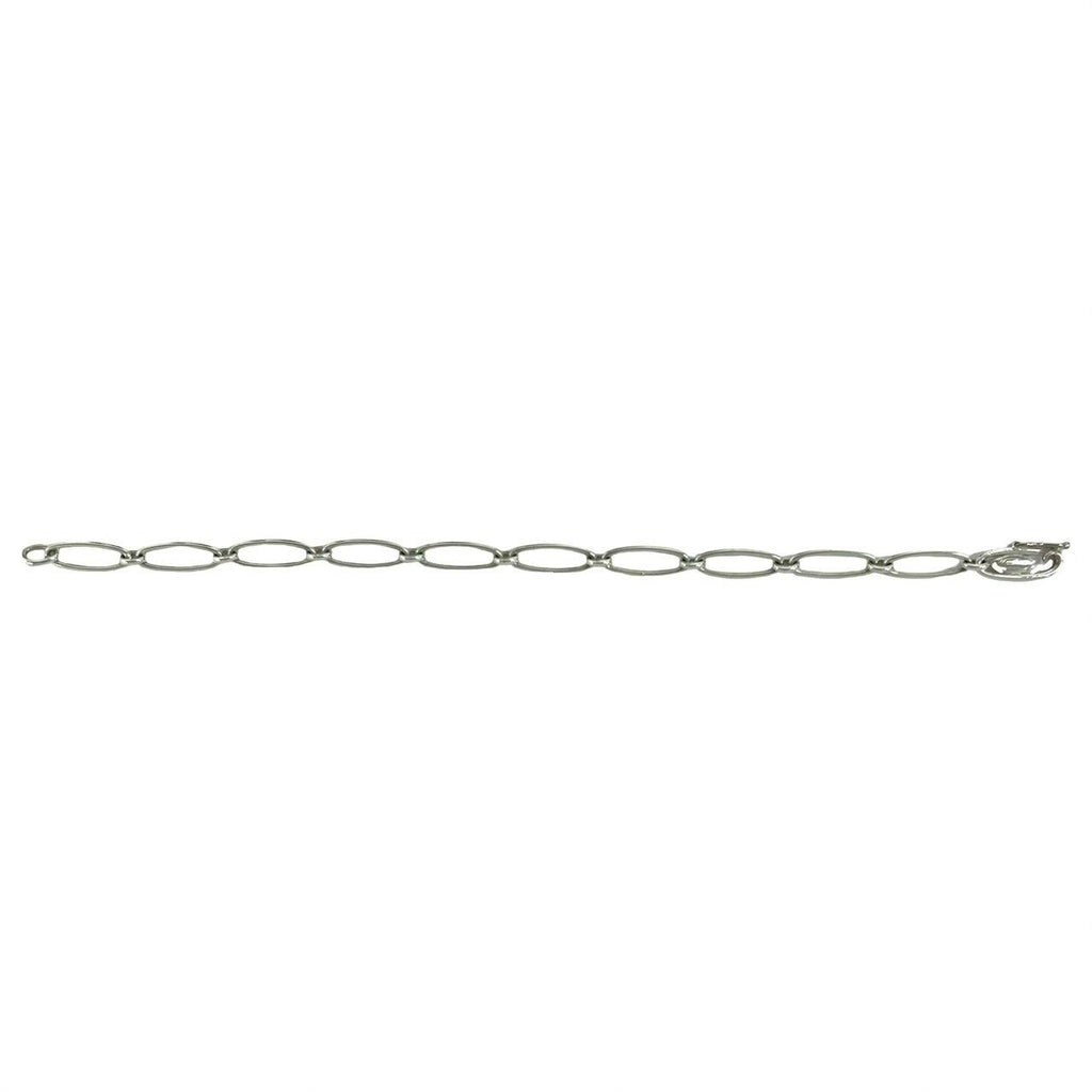 Tiffany & Co Vintage Over Roulis Neck Bracelet 925 Sterling Silver Chain Bangle — view 7