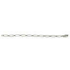 Tiffany & Co Vintage Over Roulis Neck Bracelet 925 Sterling Silver Chain Bangle — view 7
