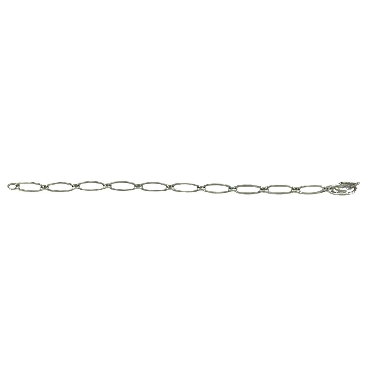Tiffany & Co Vintage Over Roulis Neck Bracelet 925 Sterling Silver Chain Bangle — view 7