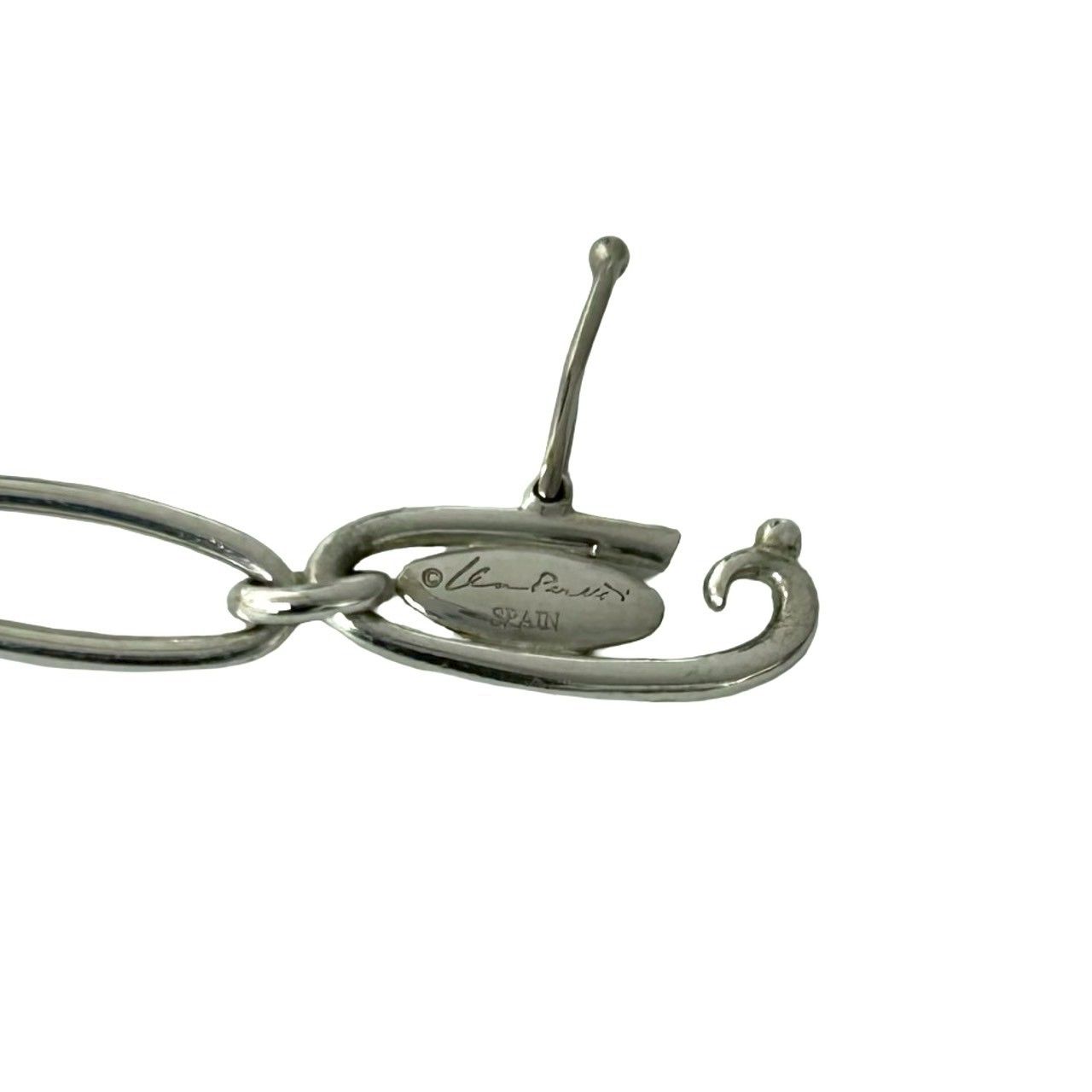 Tiffany & Co Vintage Over Roulis Neck Bracelet 925 Sterling Silver Chain Bangle — view 4
