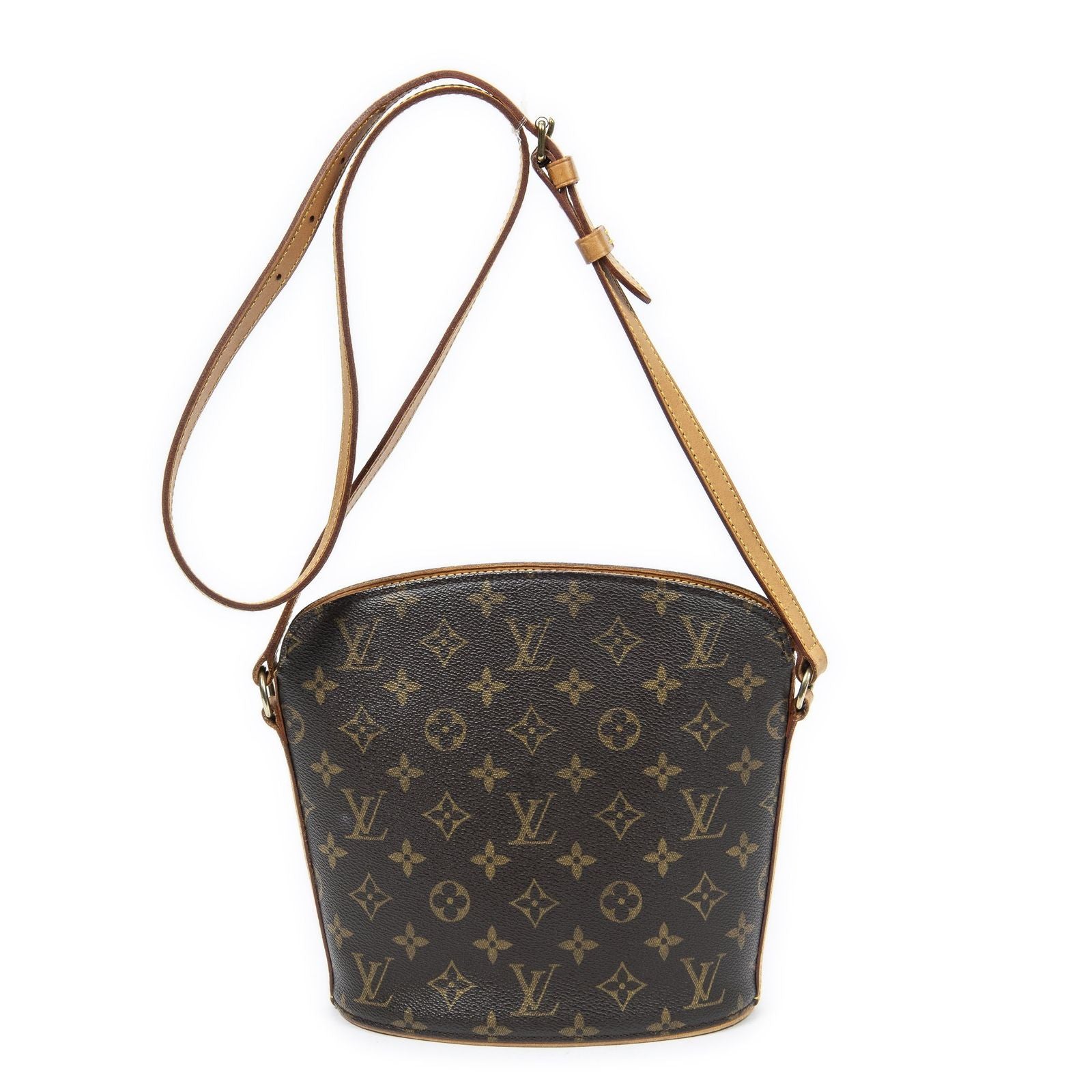 Louis Vuitton Drew Brown Monogram Canvas Messenger — view 5