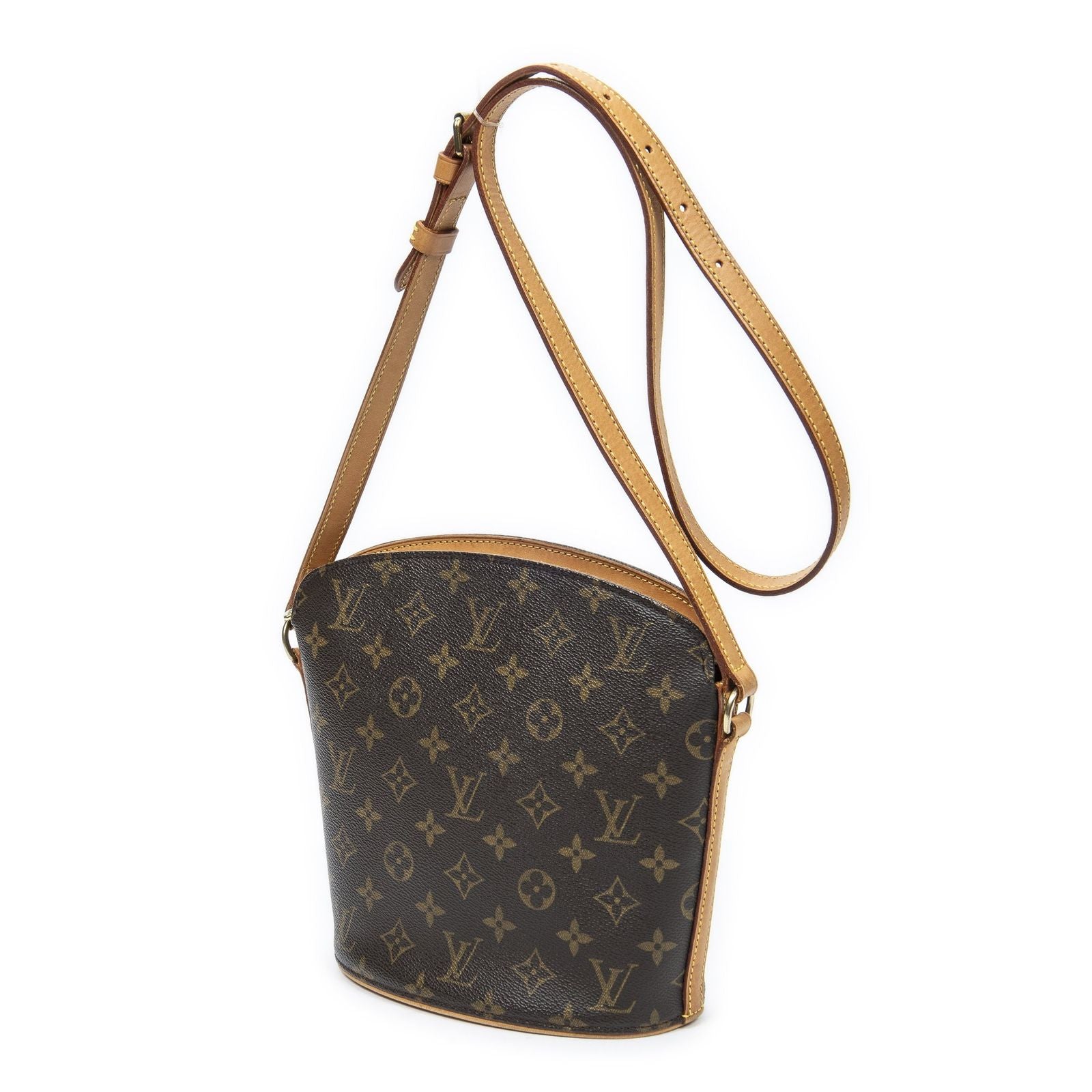Louis Vuitton Drew Brown Monogram Canvas Messenger — view 2