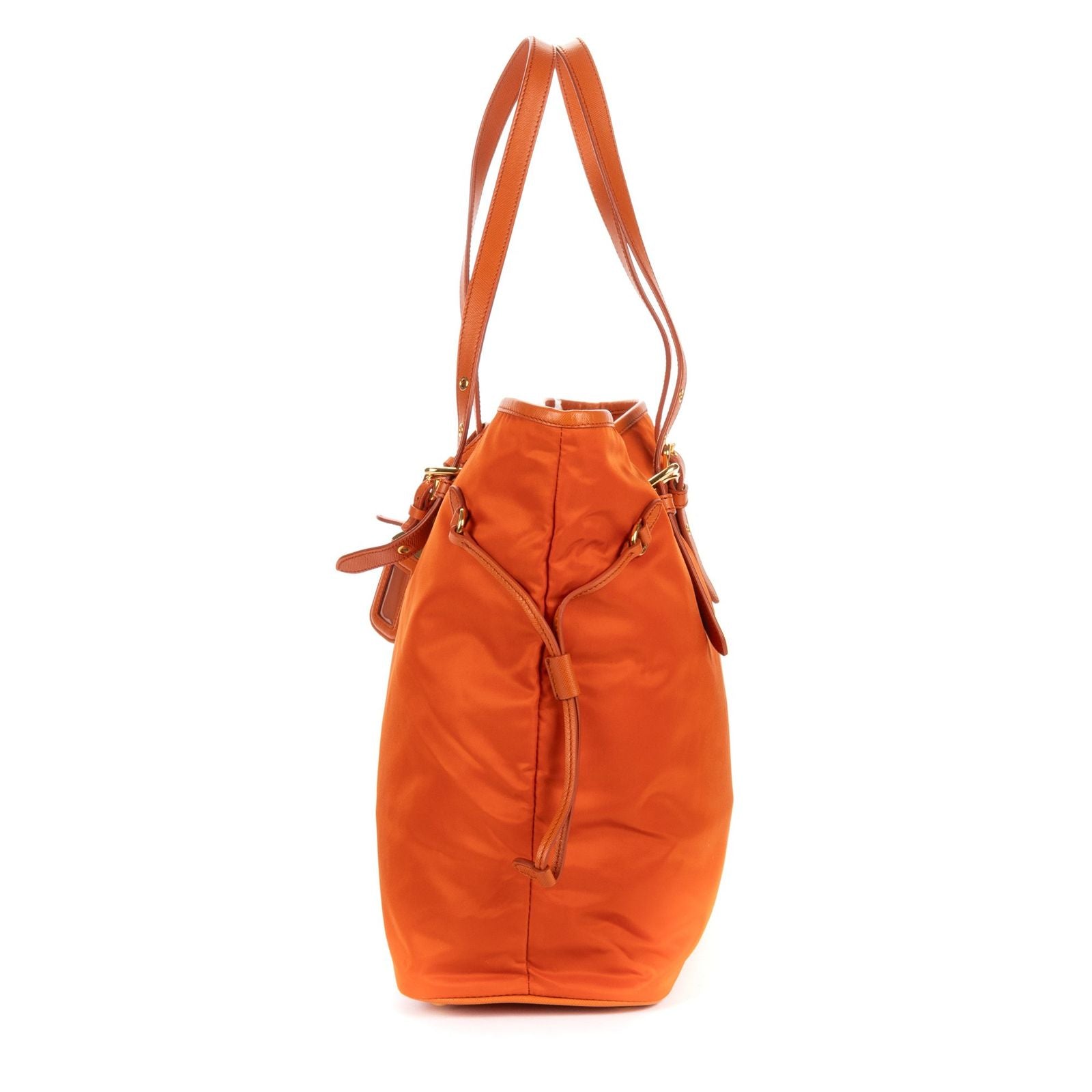 Prada Tessuto Nylon Orange Messenger — view 3