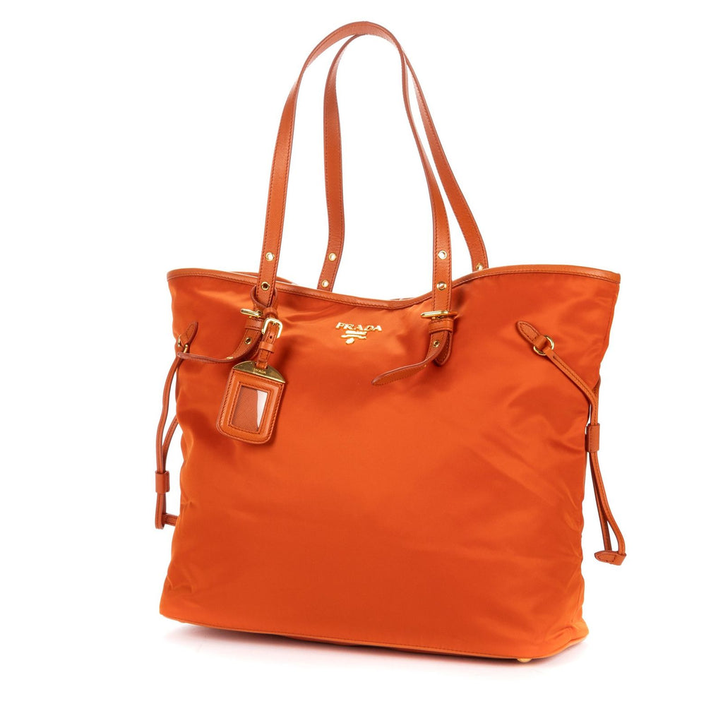 Prada Tessuto Nylon Orange Messenger — view 2