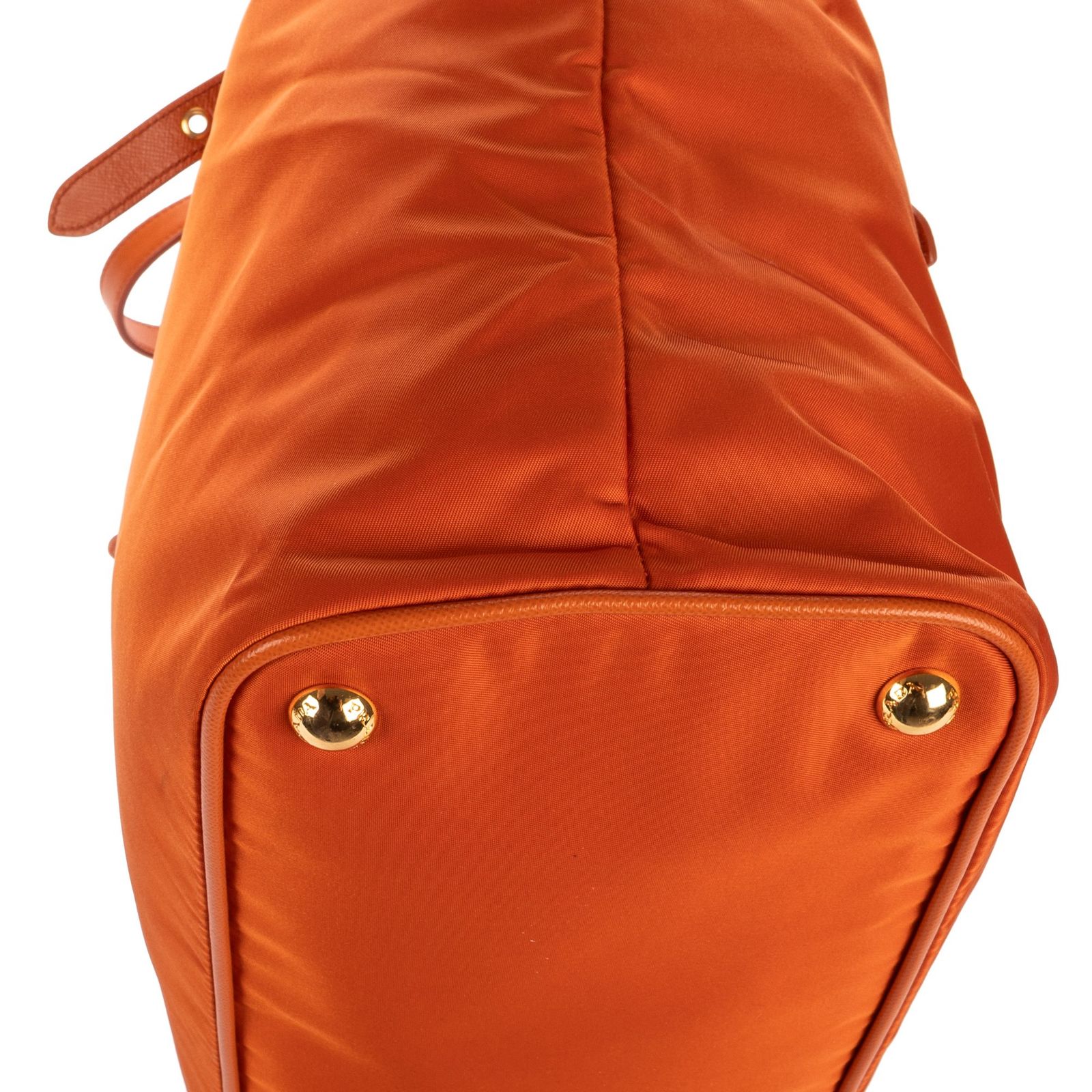 Prada Tessuto Nylon Orange Messenger — view 7