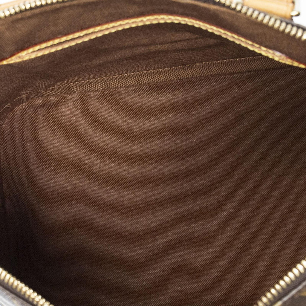 Louis Vuitton Alma Brown Monogram Canvas Handbag — view 9