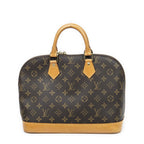 Louis Vuitton Alma Brown Monogram Canvas Handbag — view 5