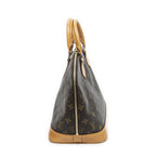 Louis Vuitton Alma Brown Monogram Canvas Handbag — view 3