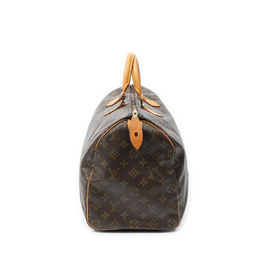Louis Vuitton Speedy Brown Monogram Canvas Handbag — view 3
